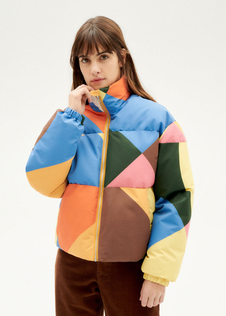 Gemma jacket, tetris – Rue Saint Paul
