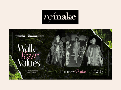 Rue Saint Paul Walks Pre-Loved at ReMake’s Wear Your Values NYFW Show