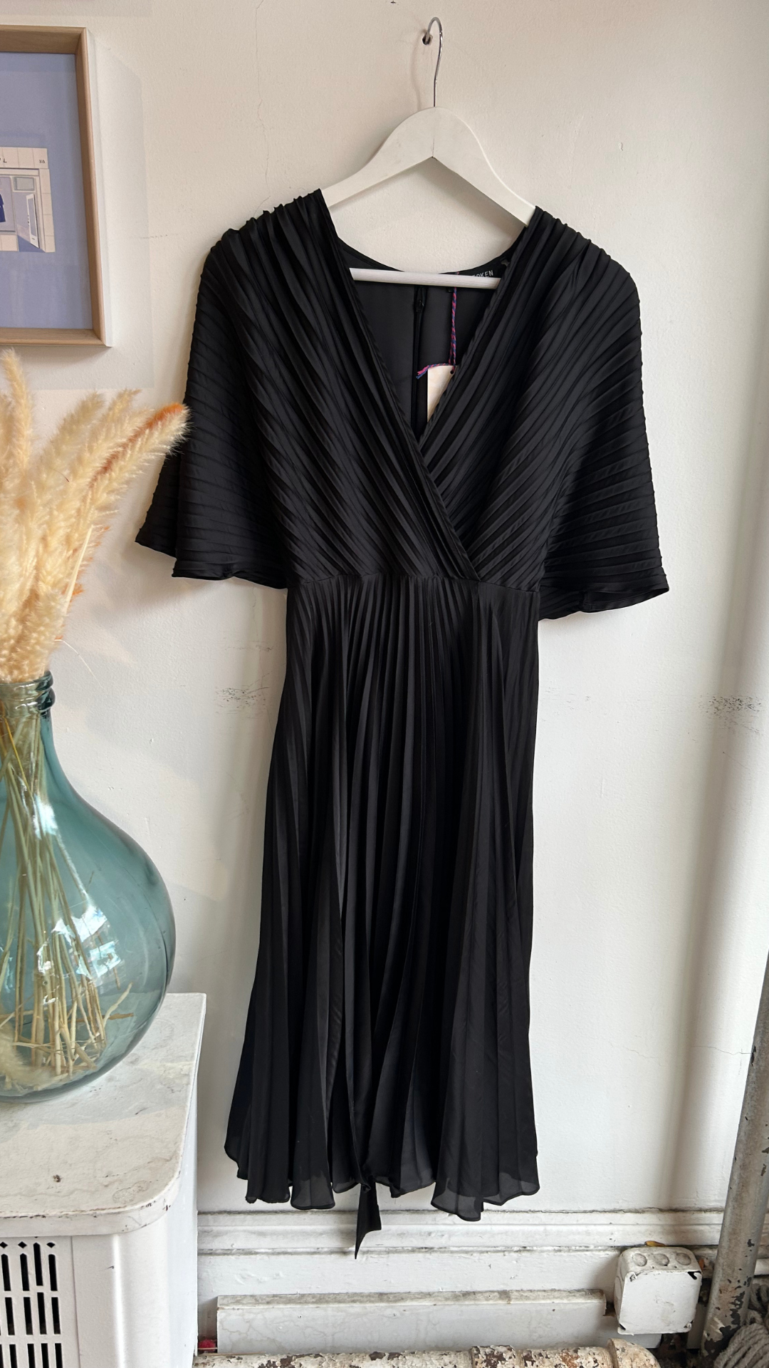 Love Token dress, black