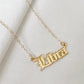 Zodiac pendant
