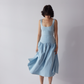 Danielle dress, light blue