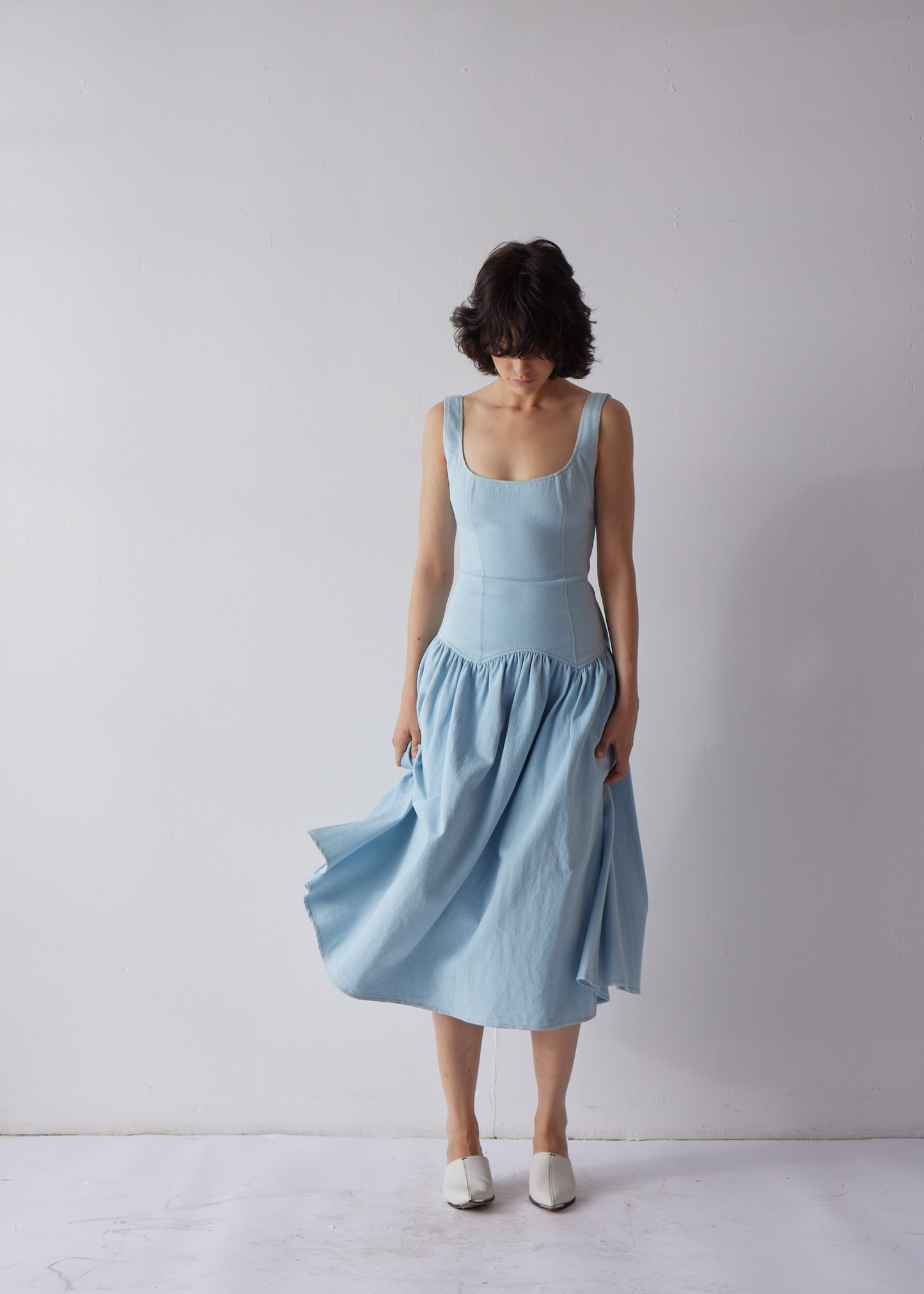 Danielle dress, light blue