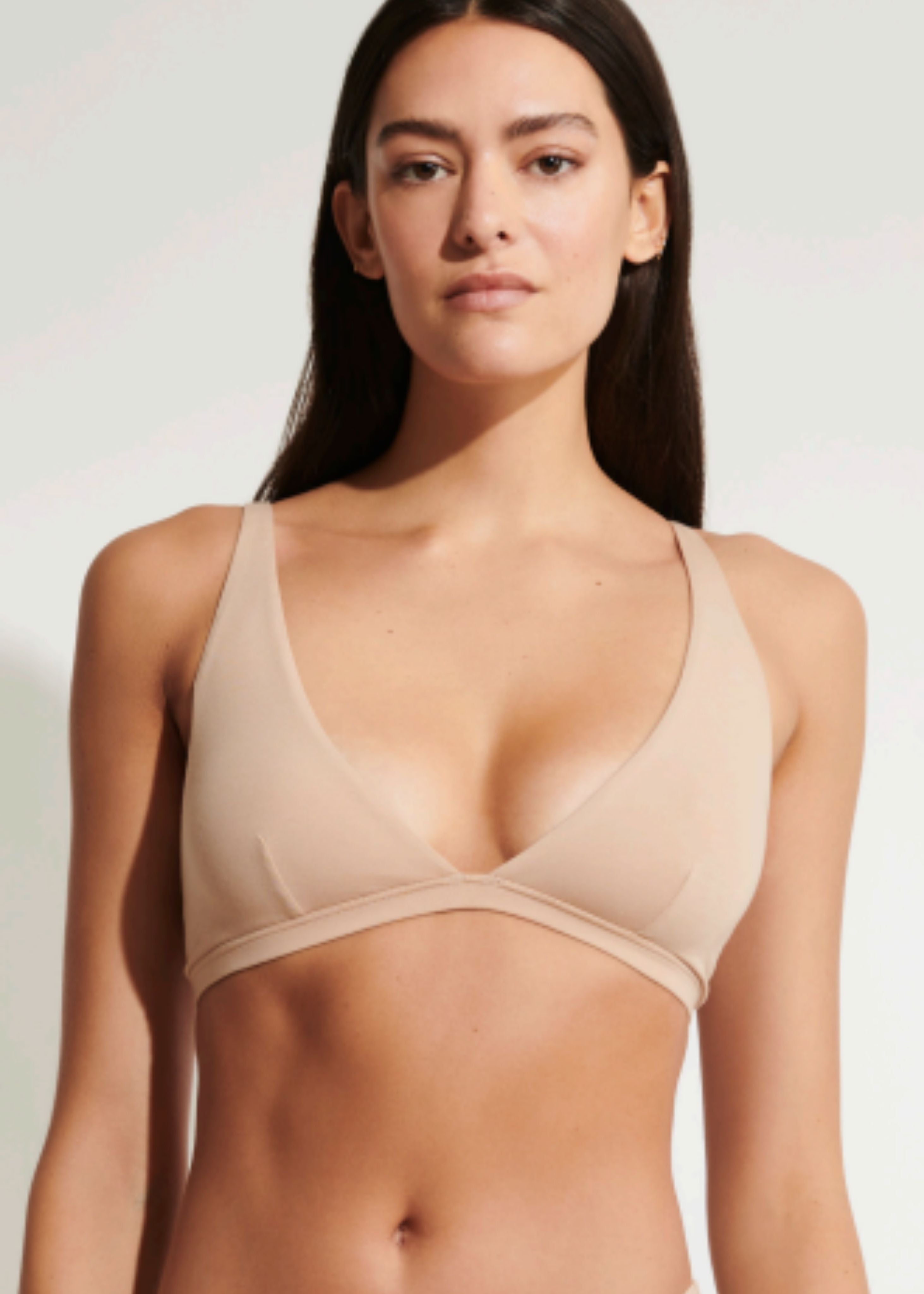 Gaia bralette, macadamia