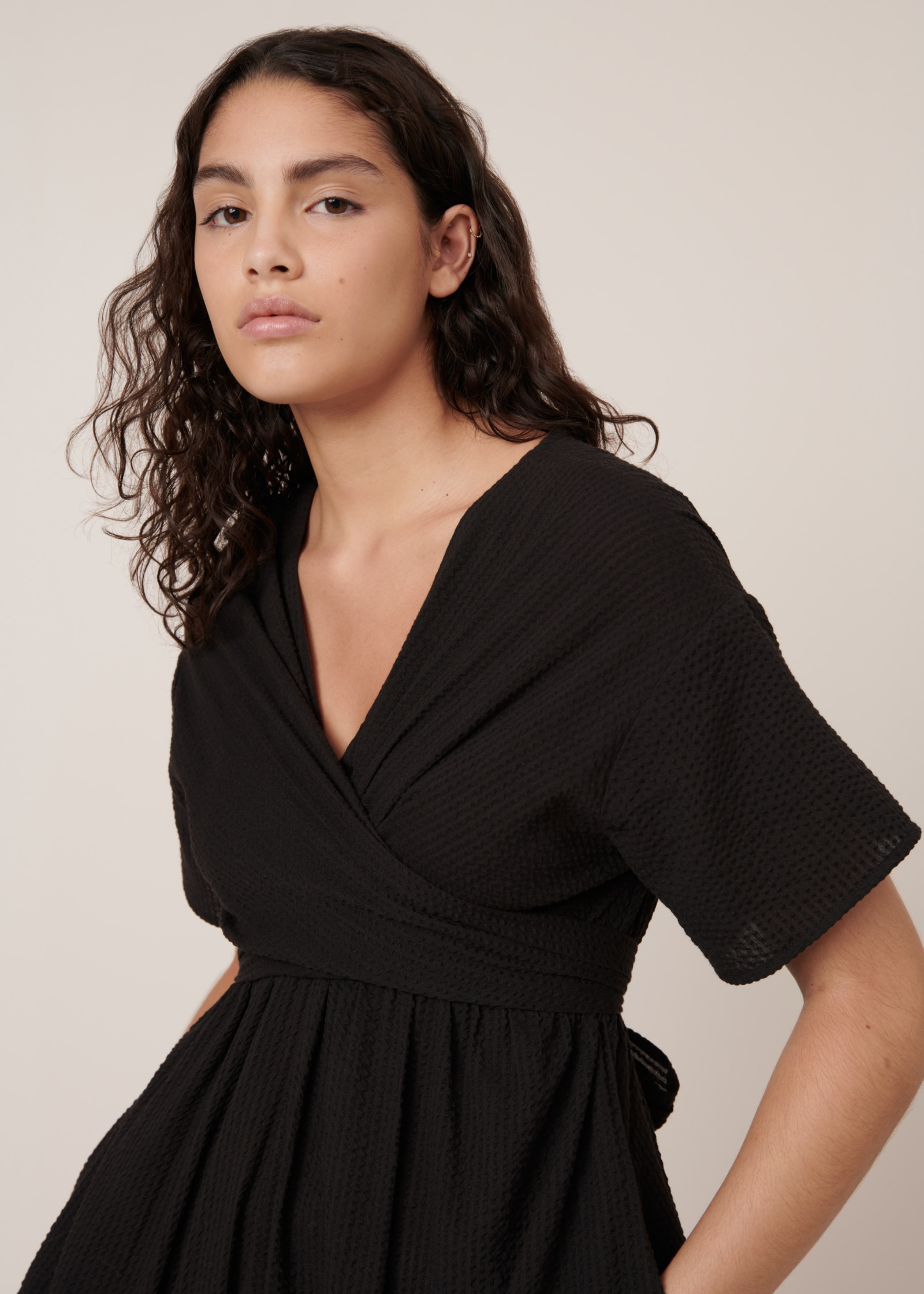 Composer dress, black