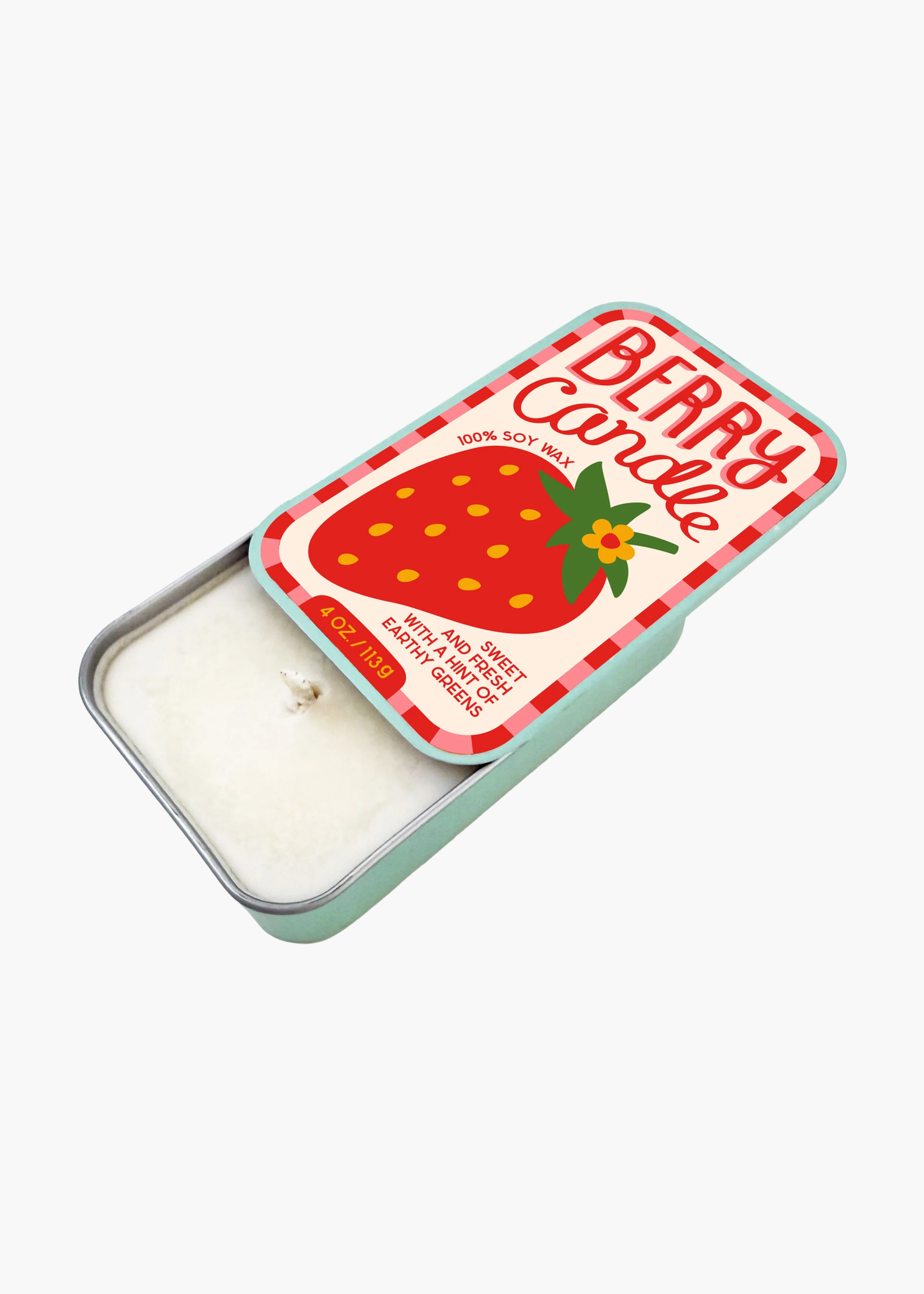 Strawberry candle