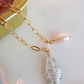 Off the hook fish necklace