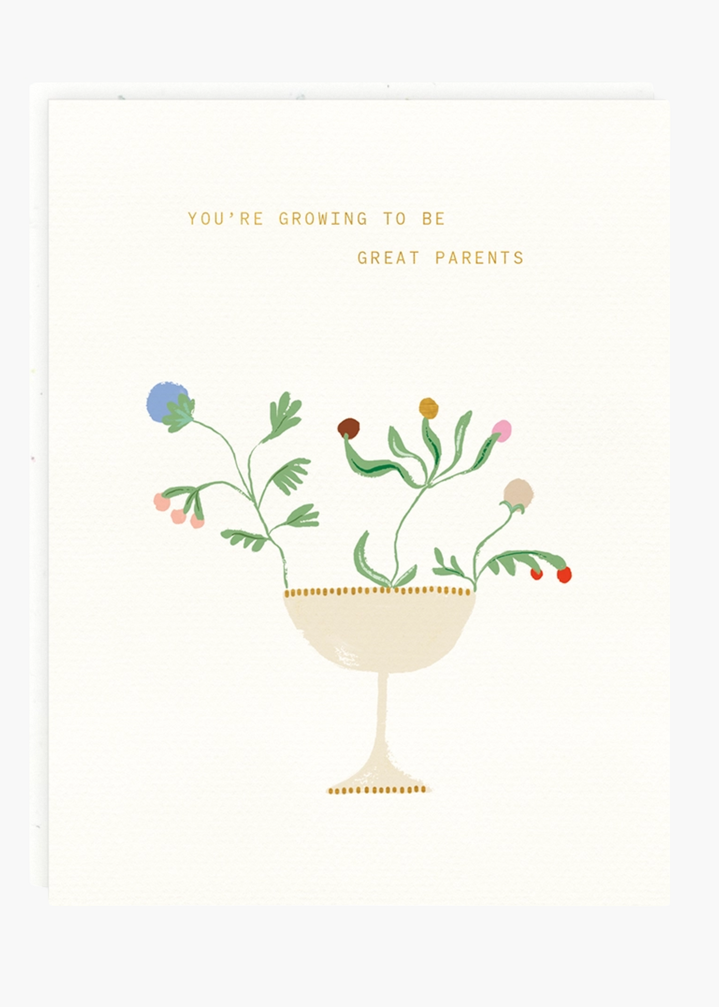 Growing parents card