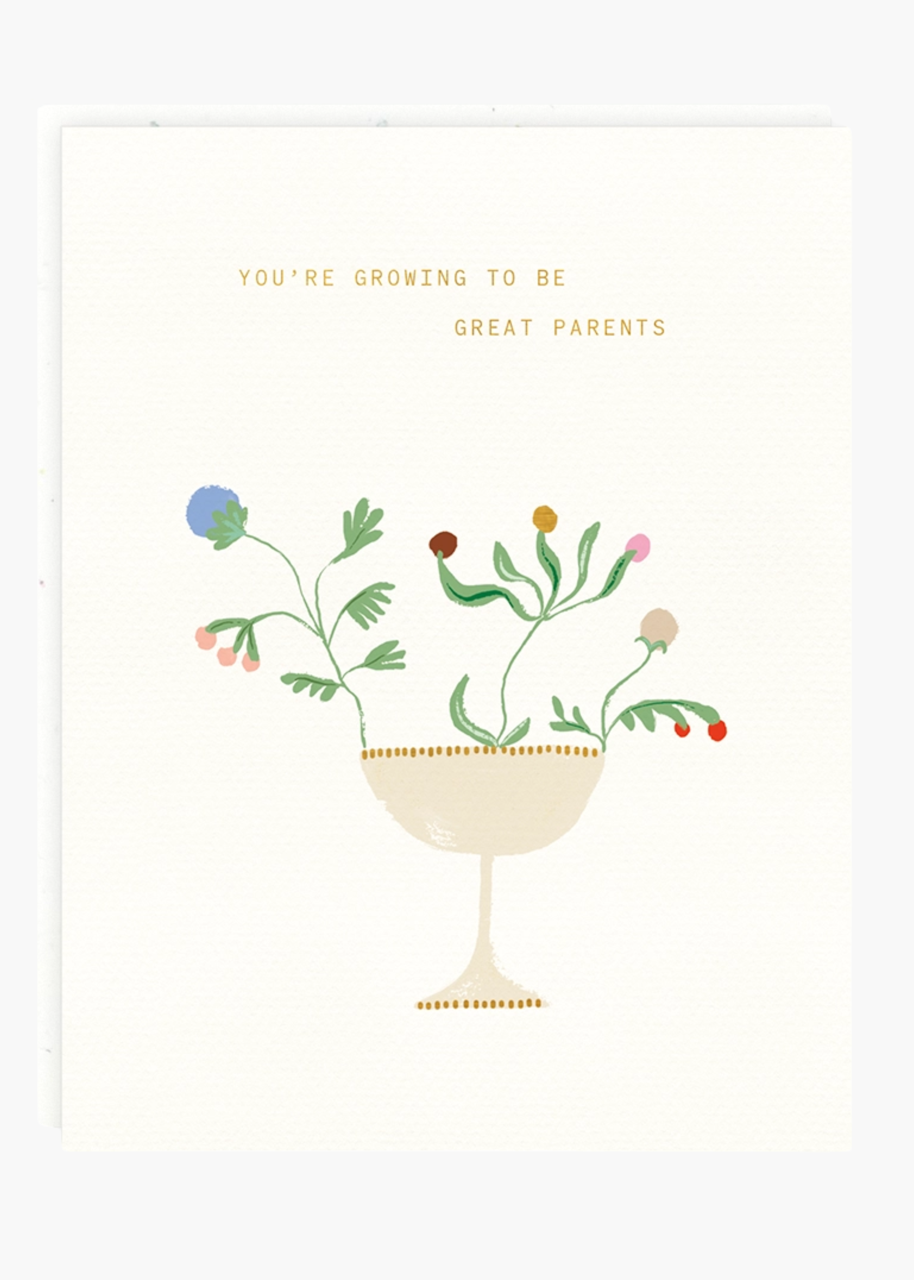 Growing parents card