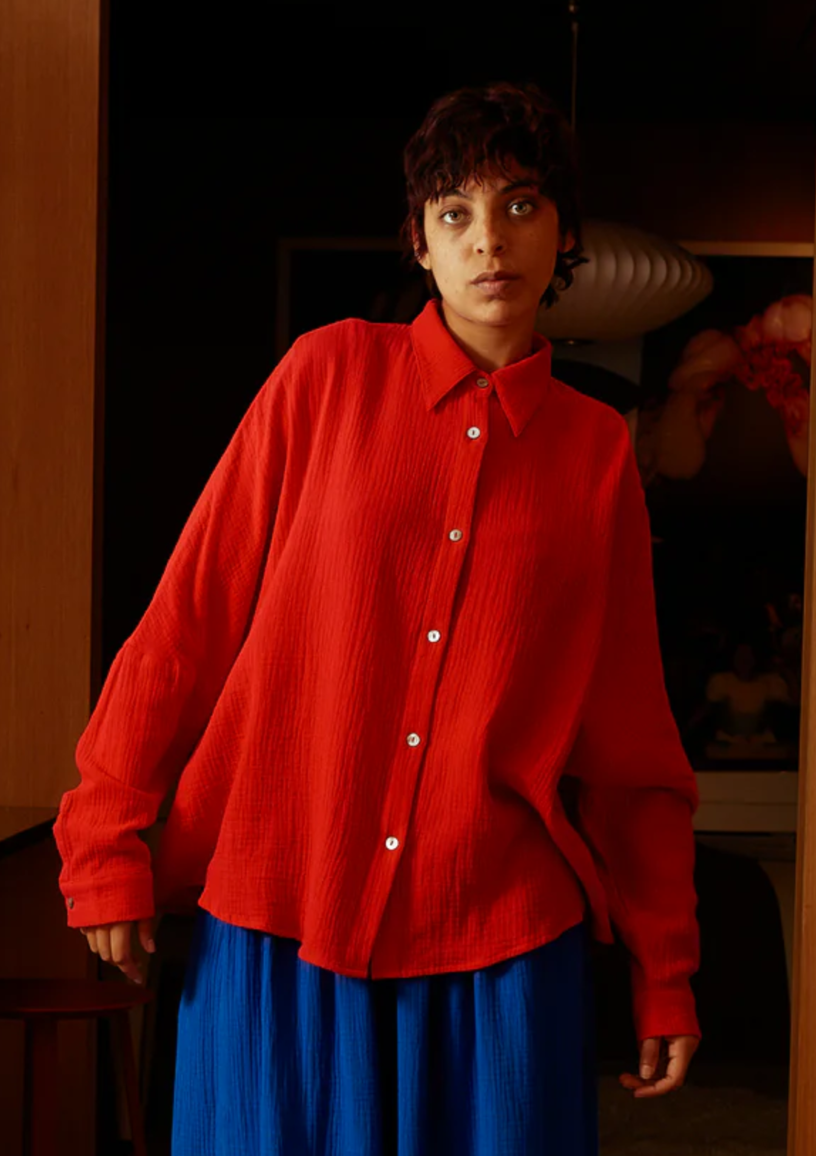 Sylvan shirt, red