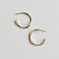 Heli hoops, gold