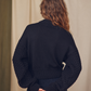 Vegan sweater, black