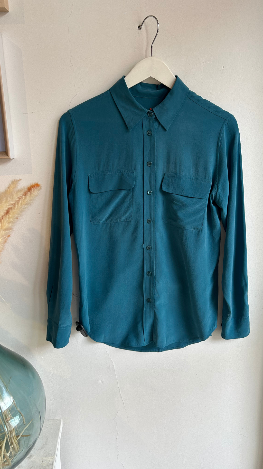 Equipment Femme blouse, blue