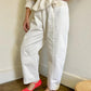 Janus pants, white