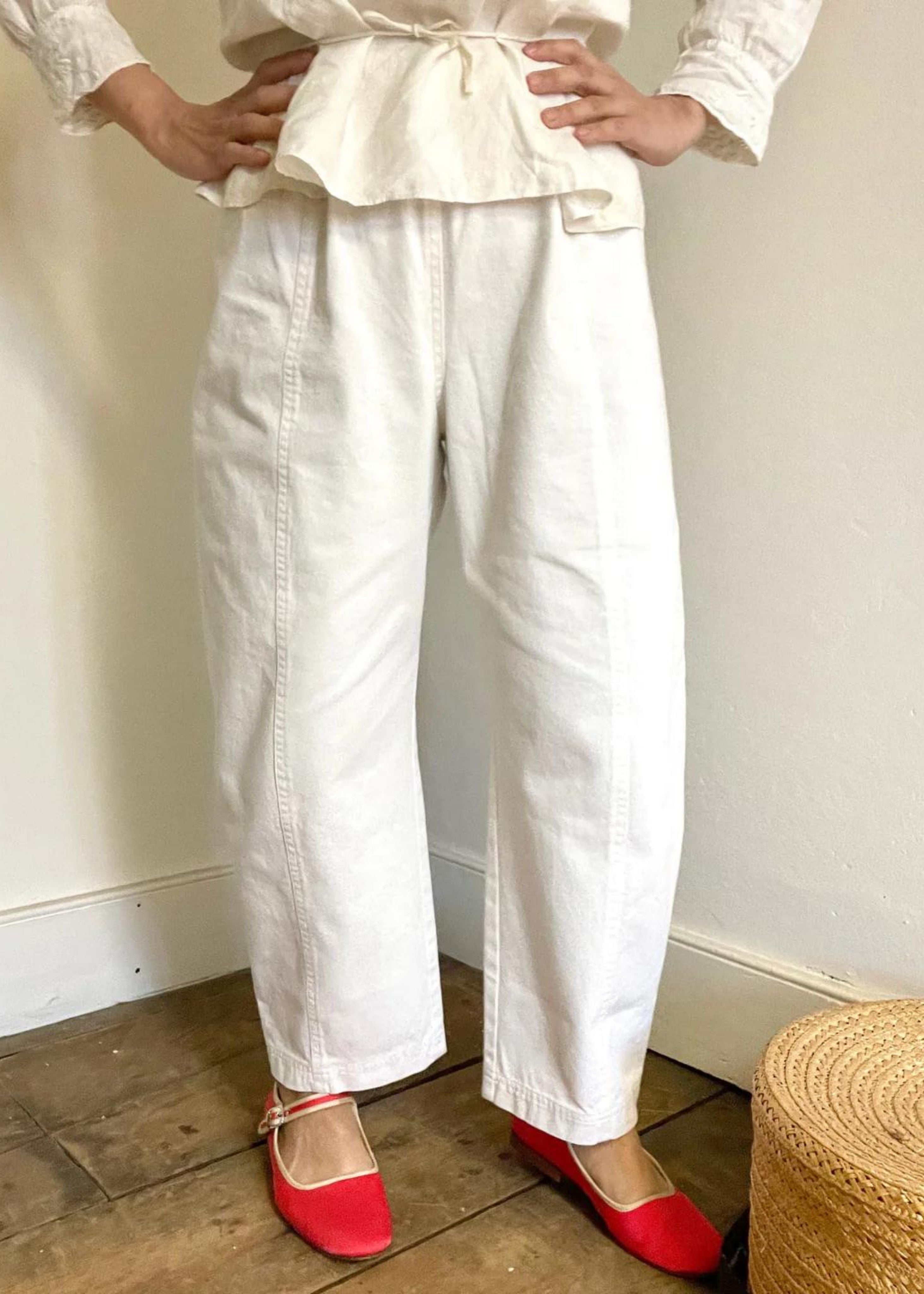 Janus pants, white