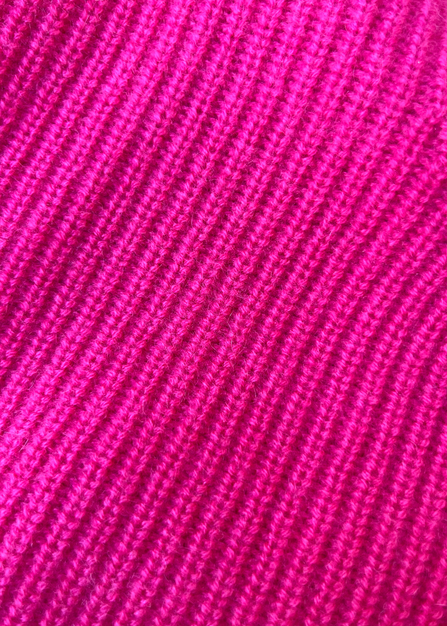 Cashmere balaclava, hot pink