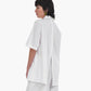 Ocean open-back shirt, bright white
