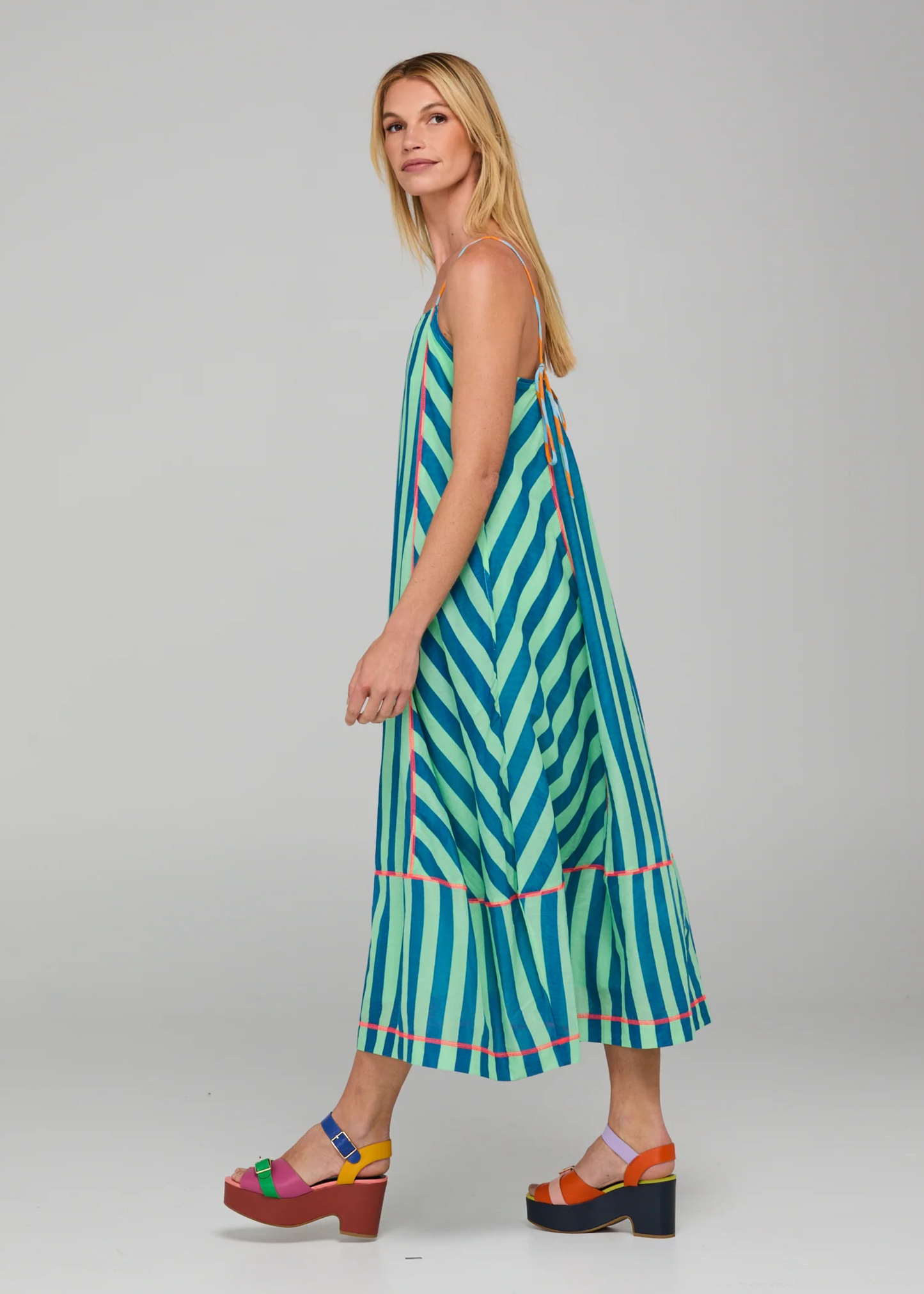 Sami dress, capri green