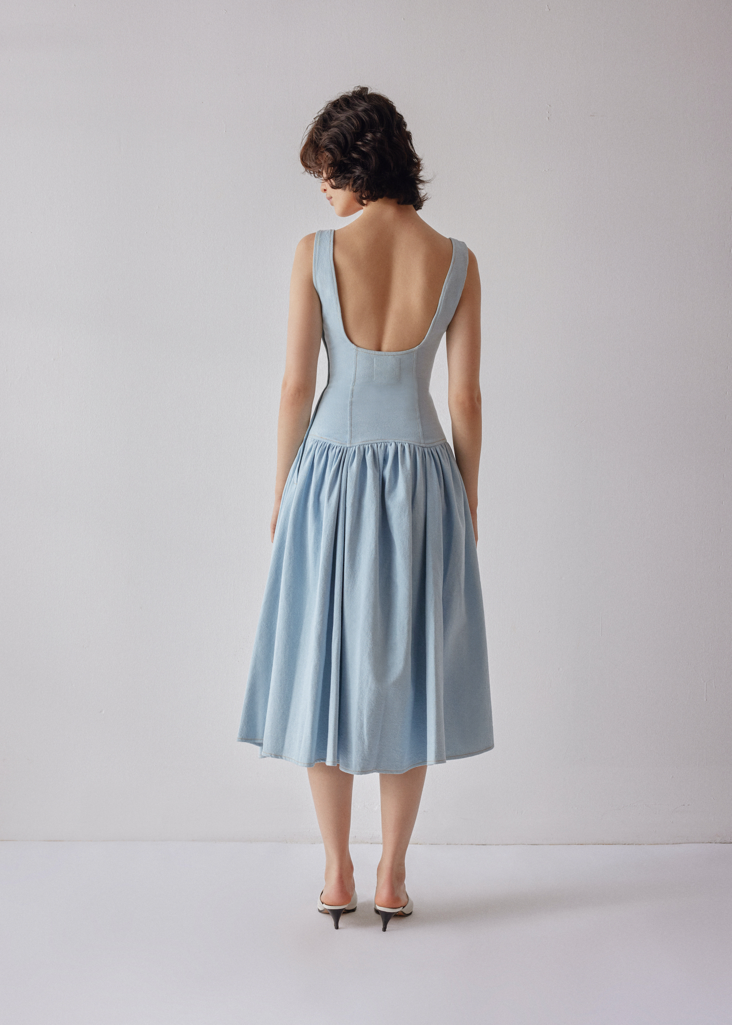 Danielle dress, light blue