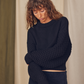 Vegan sweater, black