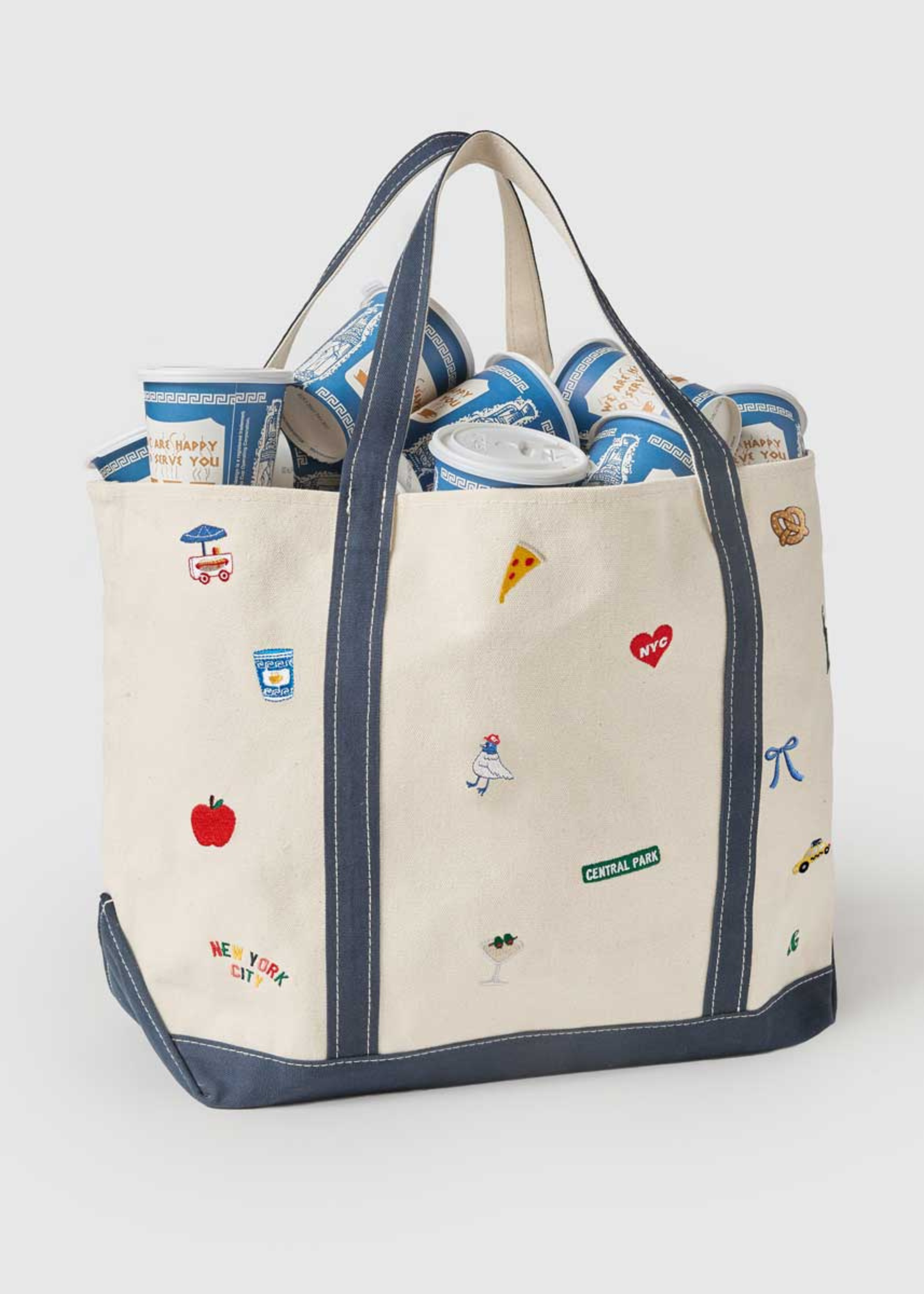 New York City icons tote