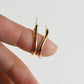 Heli hoops, gold