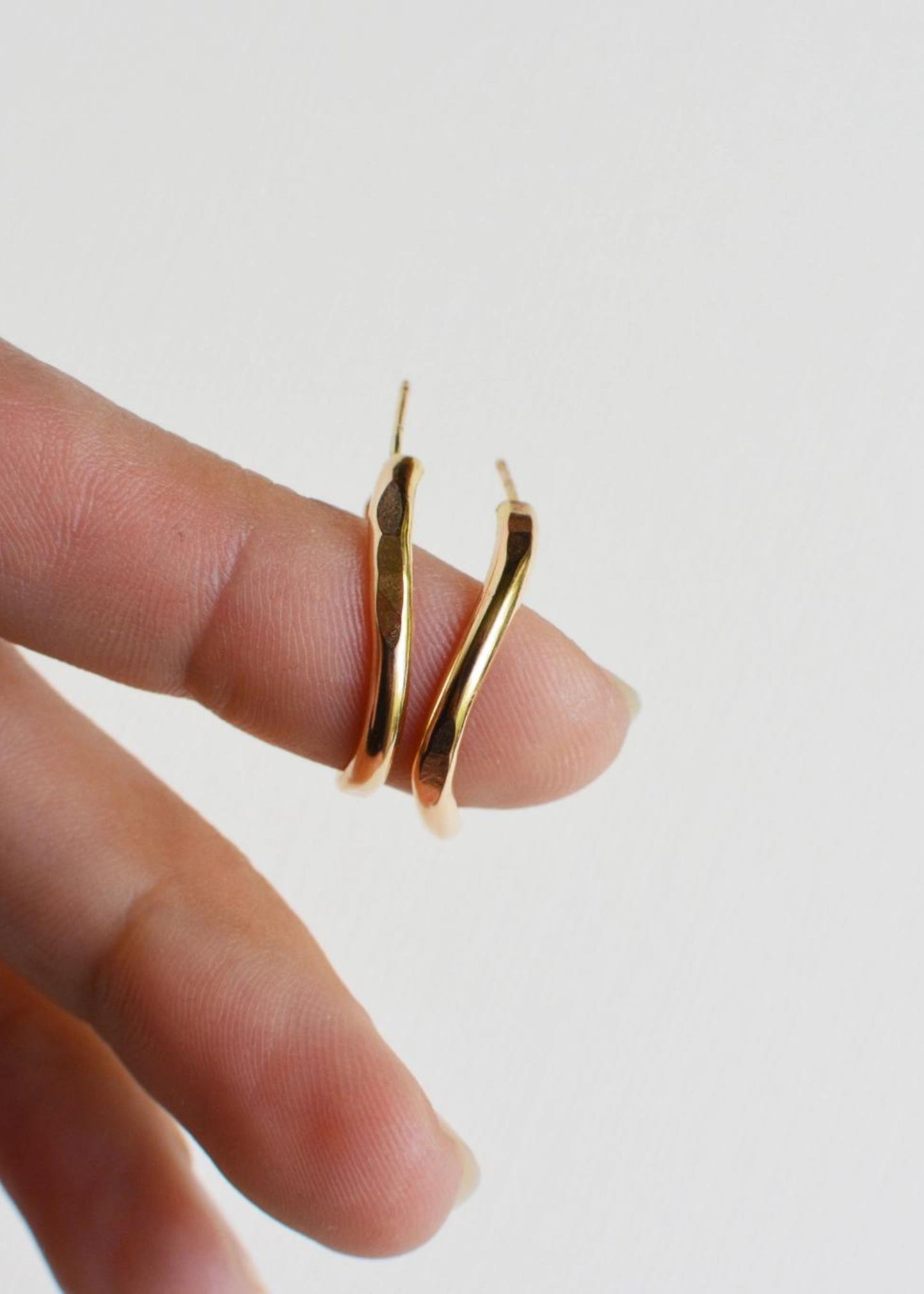 Heli hoops, gold
