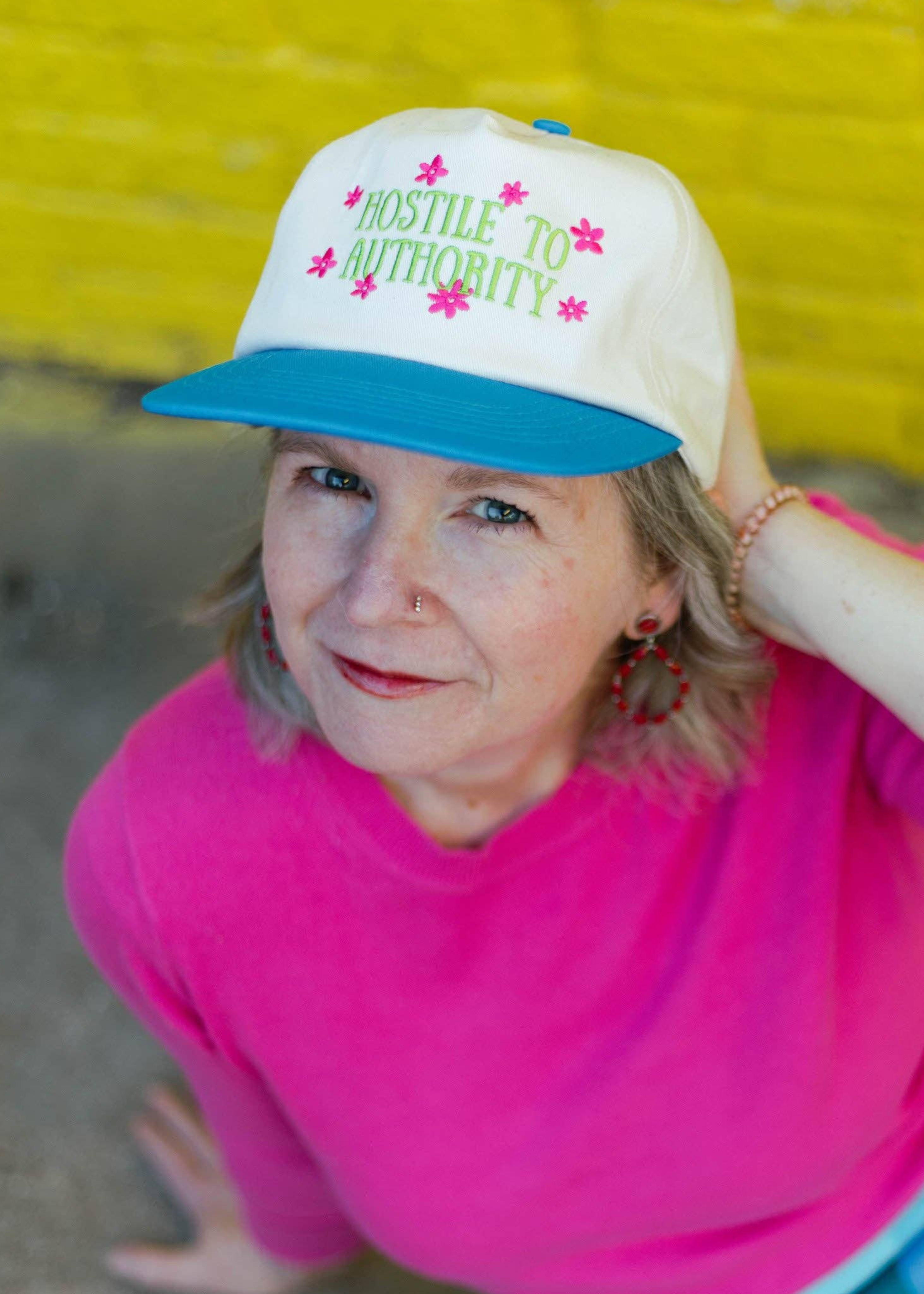 Hostile to authority hat