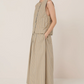 Axis vest, double pinstripe