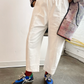 Janus pants II (with side pockets), white