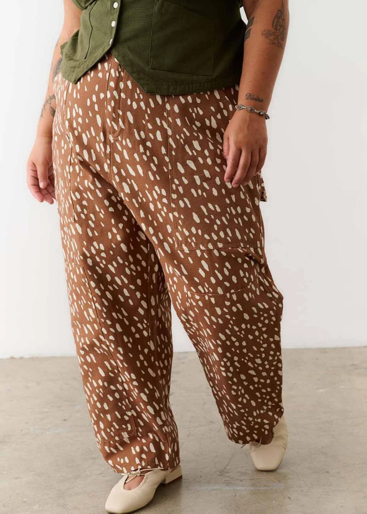 Artist pant, fawn