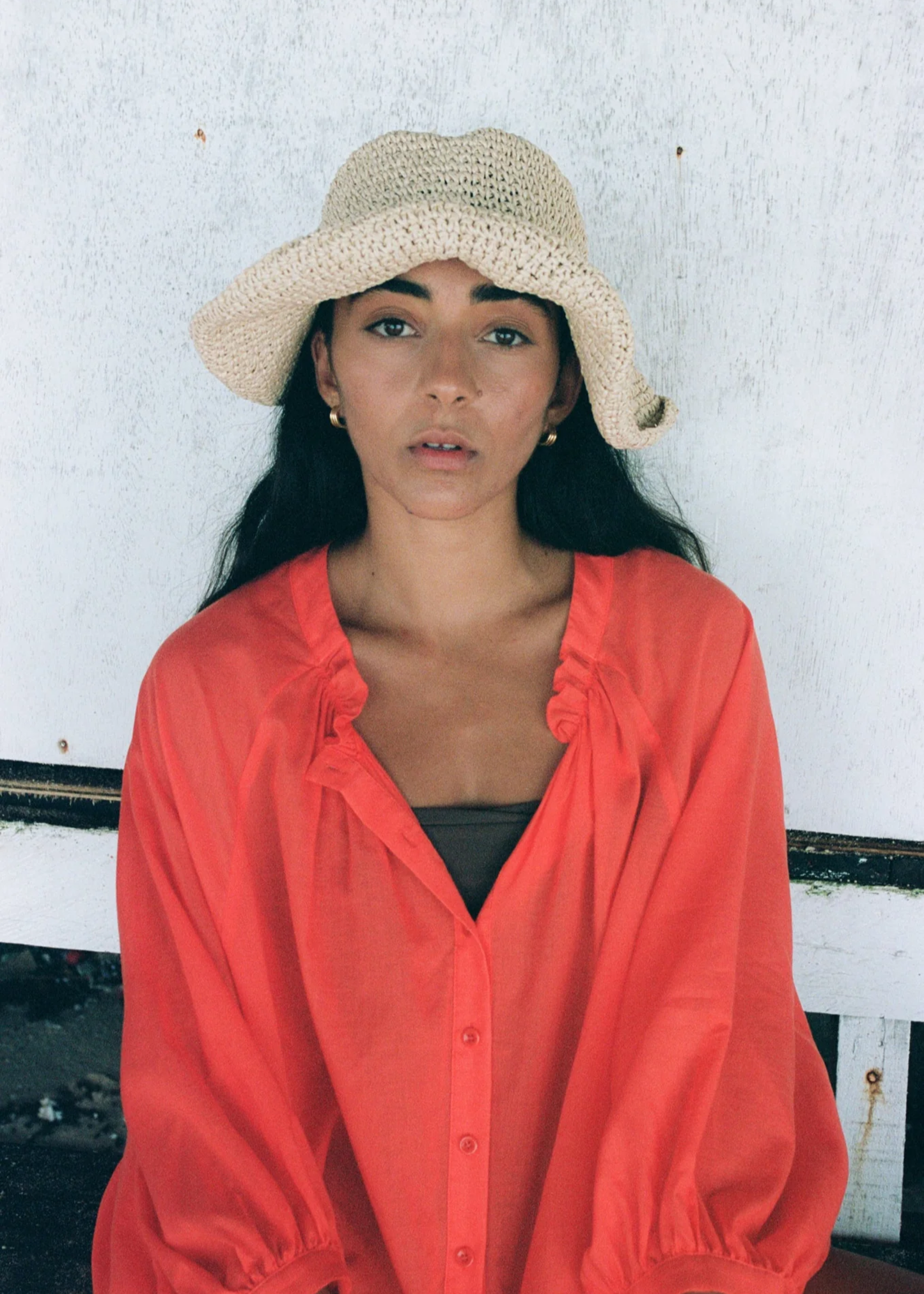 Thalia cotton voile shirt