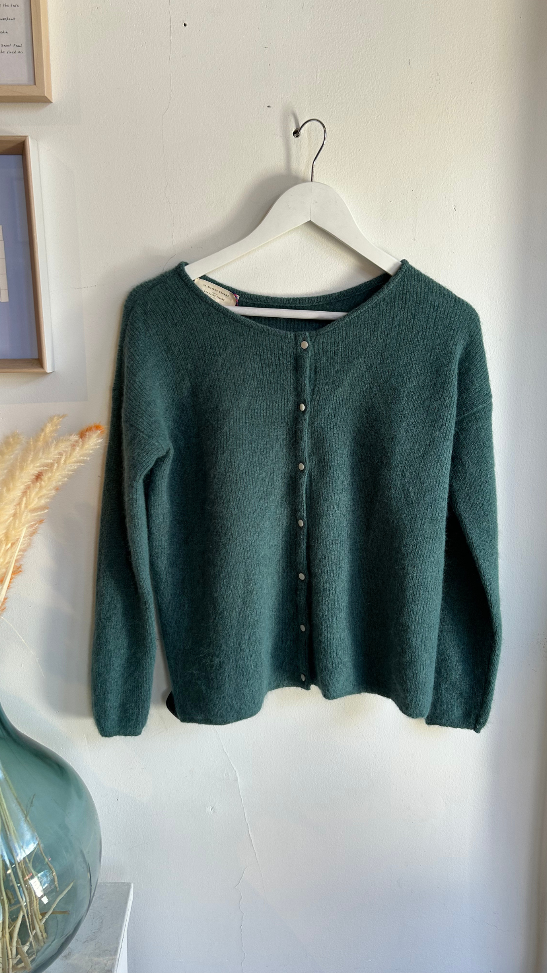 Sezane cardigan, blue