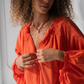 Thalia cotton voile shirt