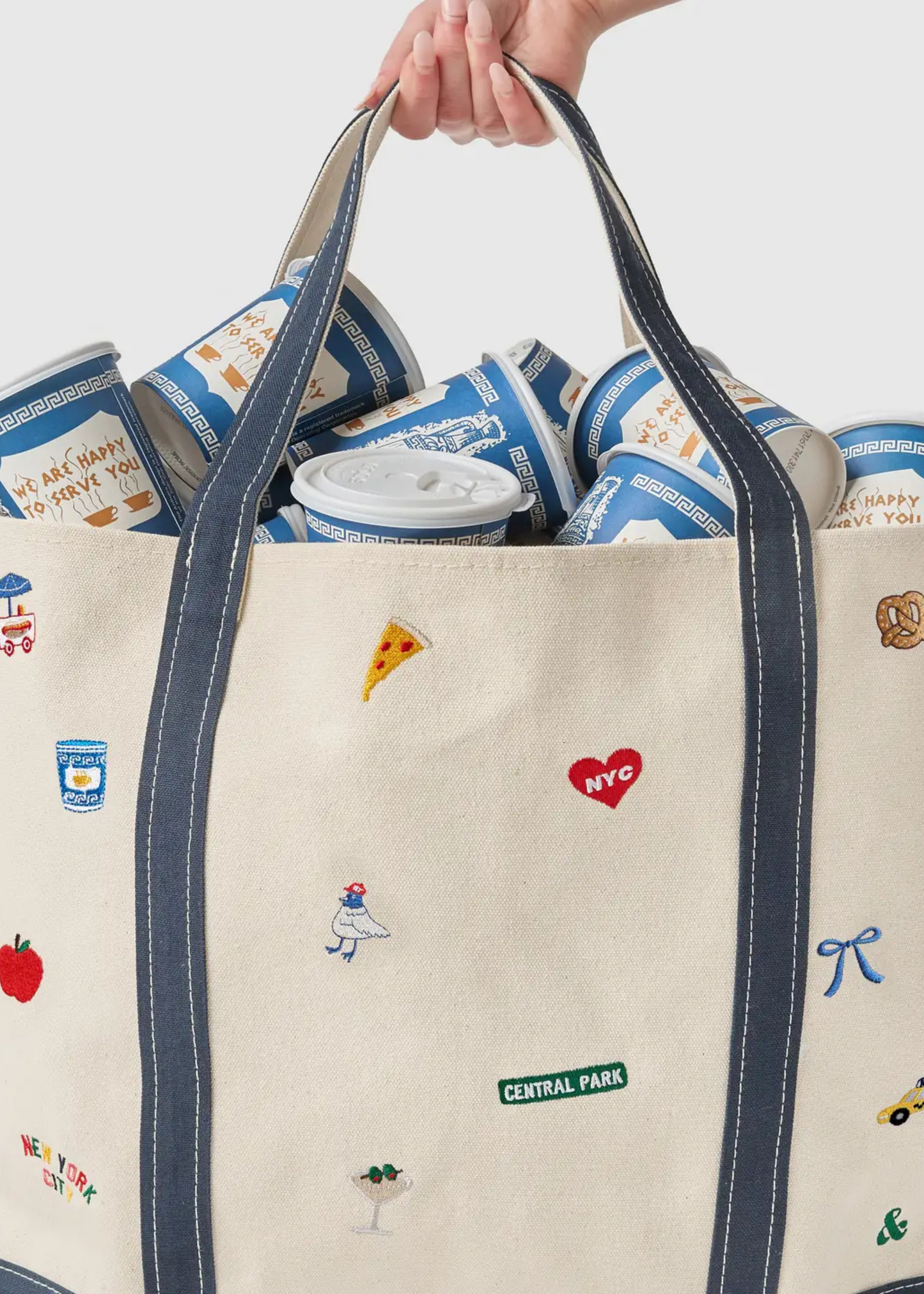 New York City icons tote