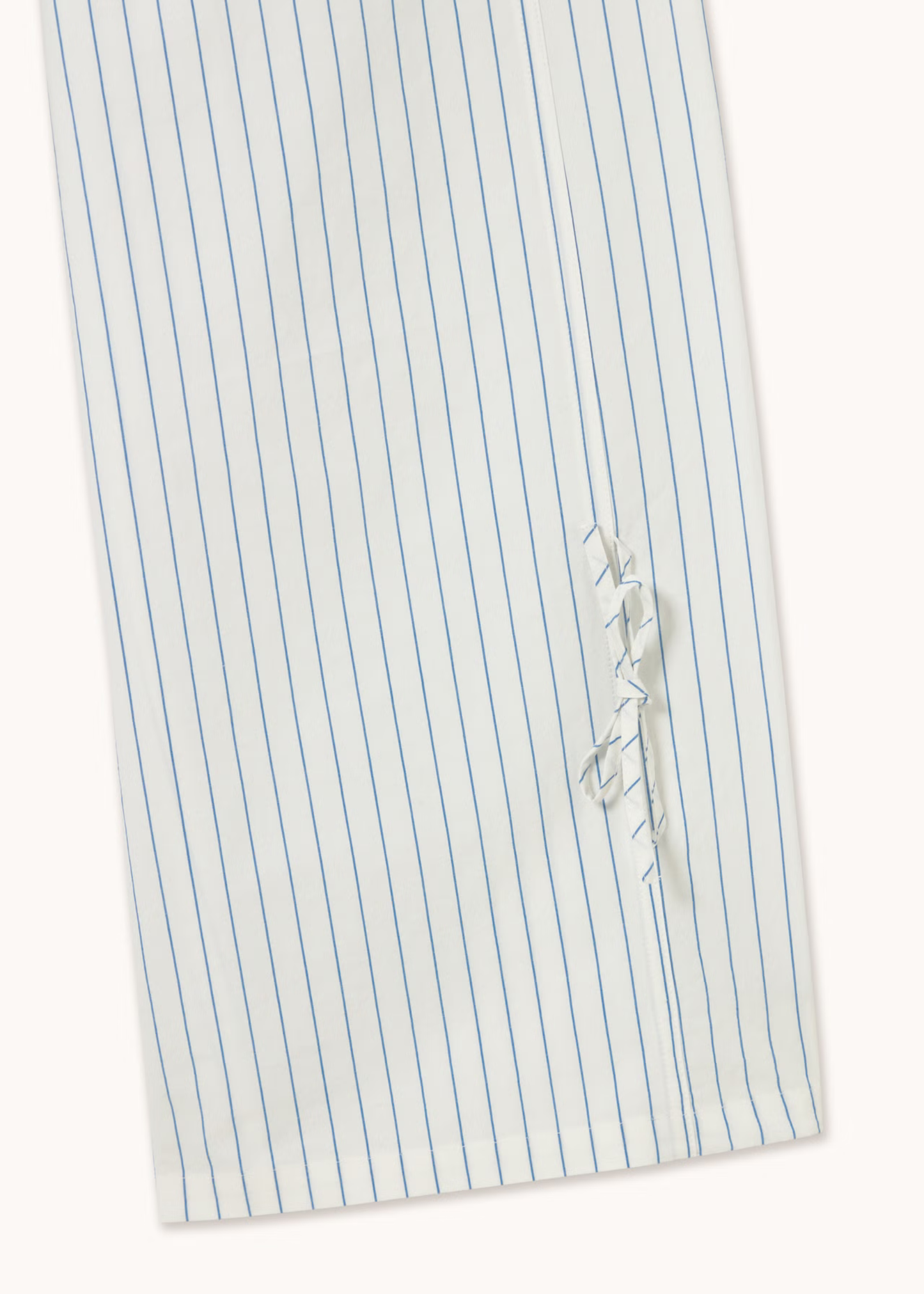 Striped elasticated pants