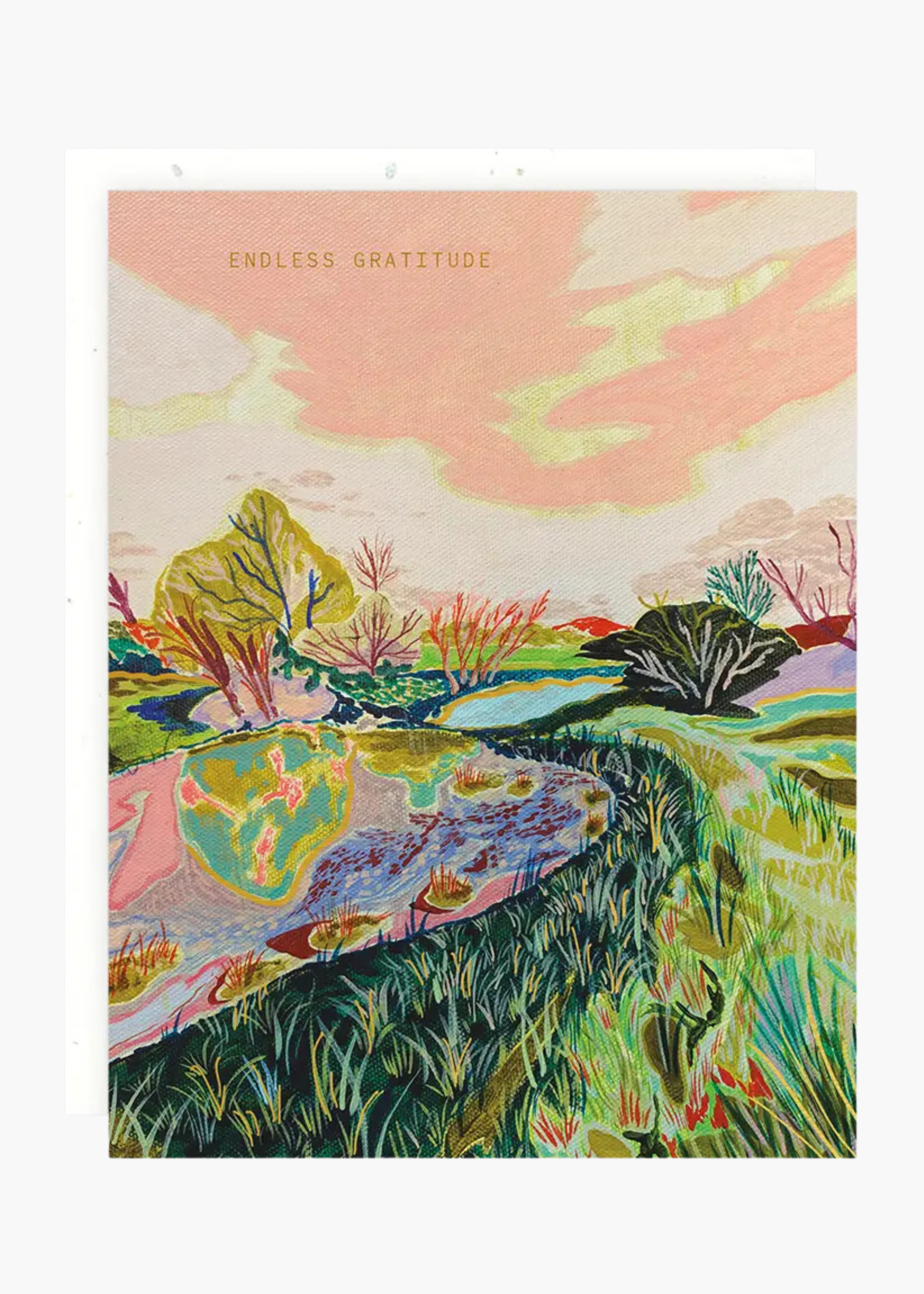 Endless gratitude card
