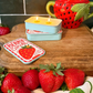 Strawberry candle