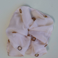 Grommet jumbo scrunchie