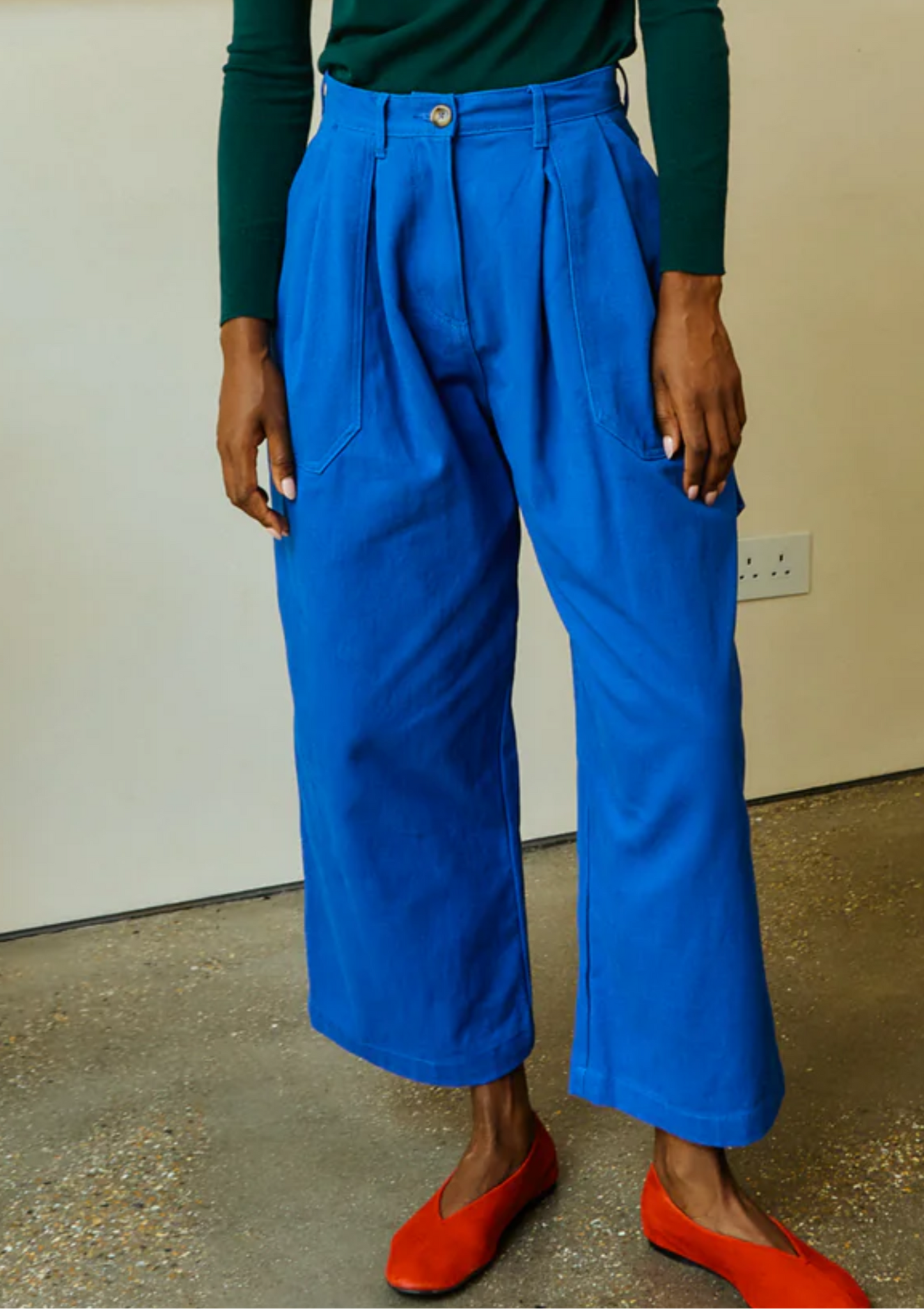 Workpant, cobalt