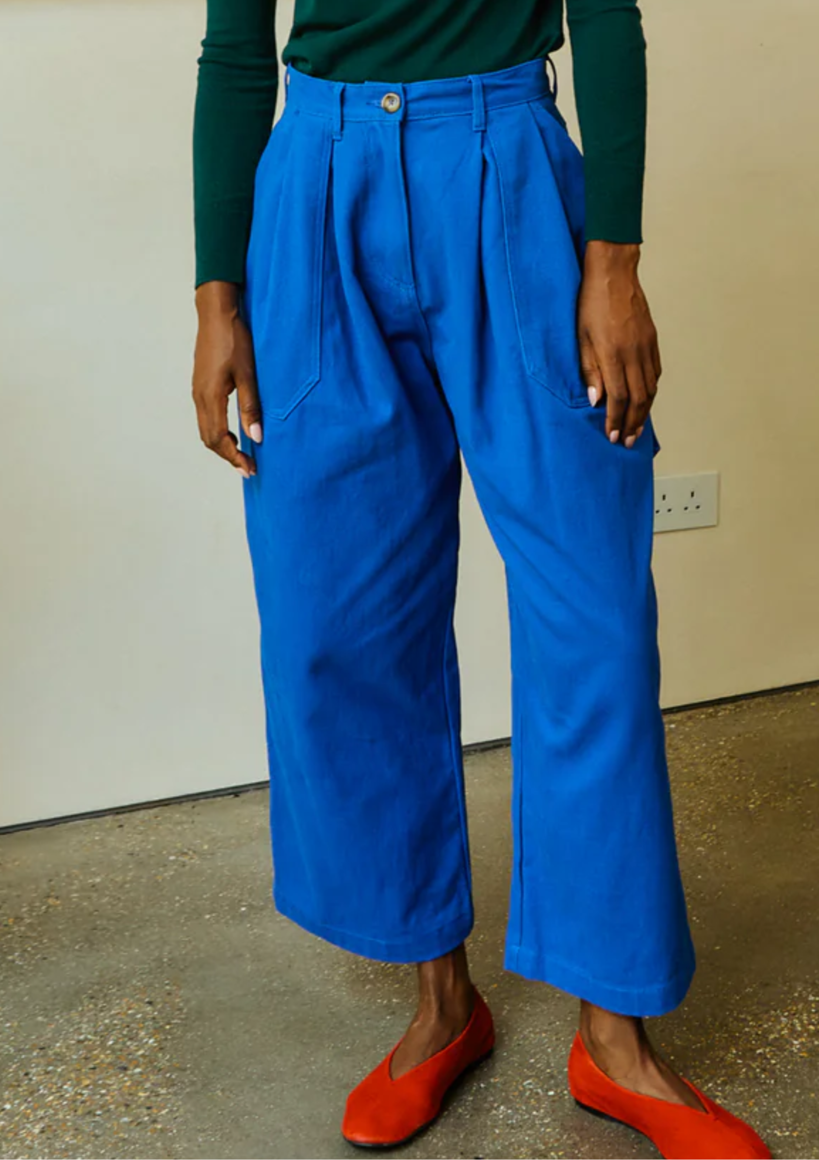 Workpant, cobalt