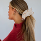 Grommet jumbo scrunchie