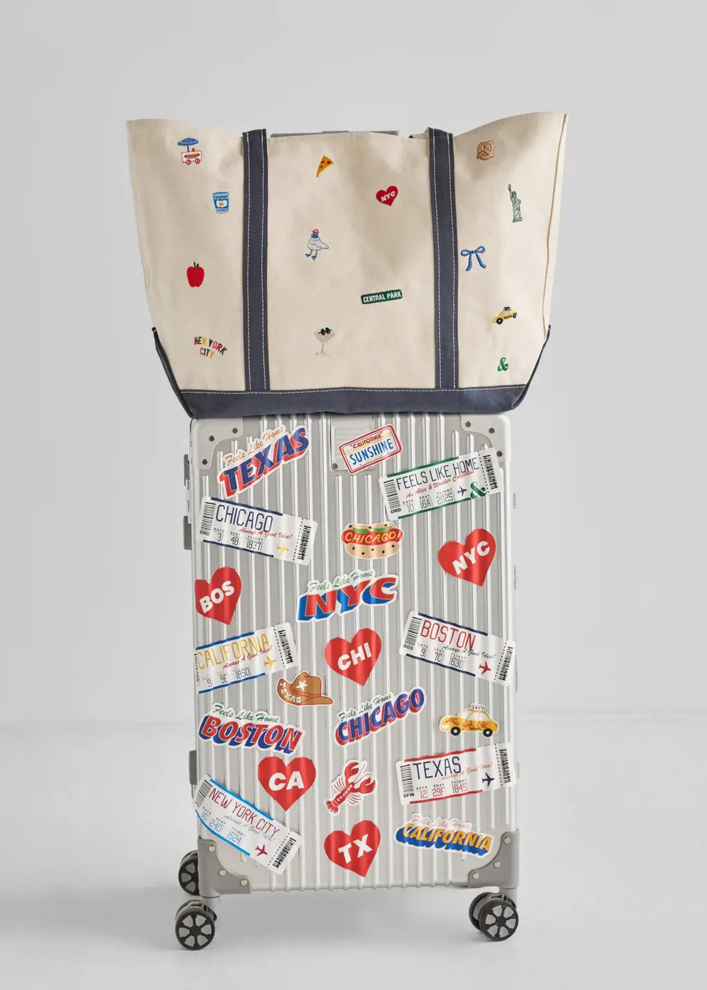 New York City icons tote