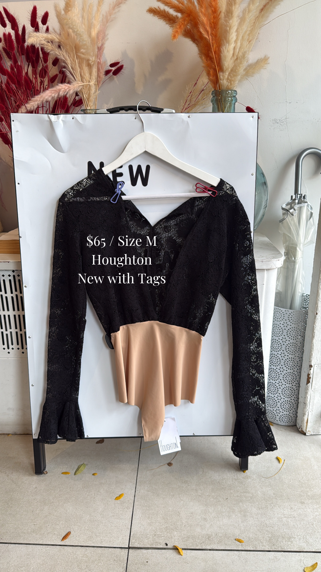 Houghten Body Suit, Black