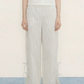 Striped elasticated pants
