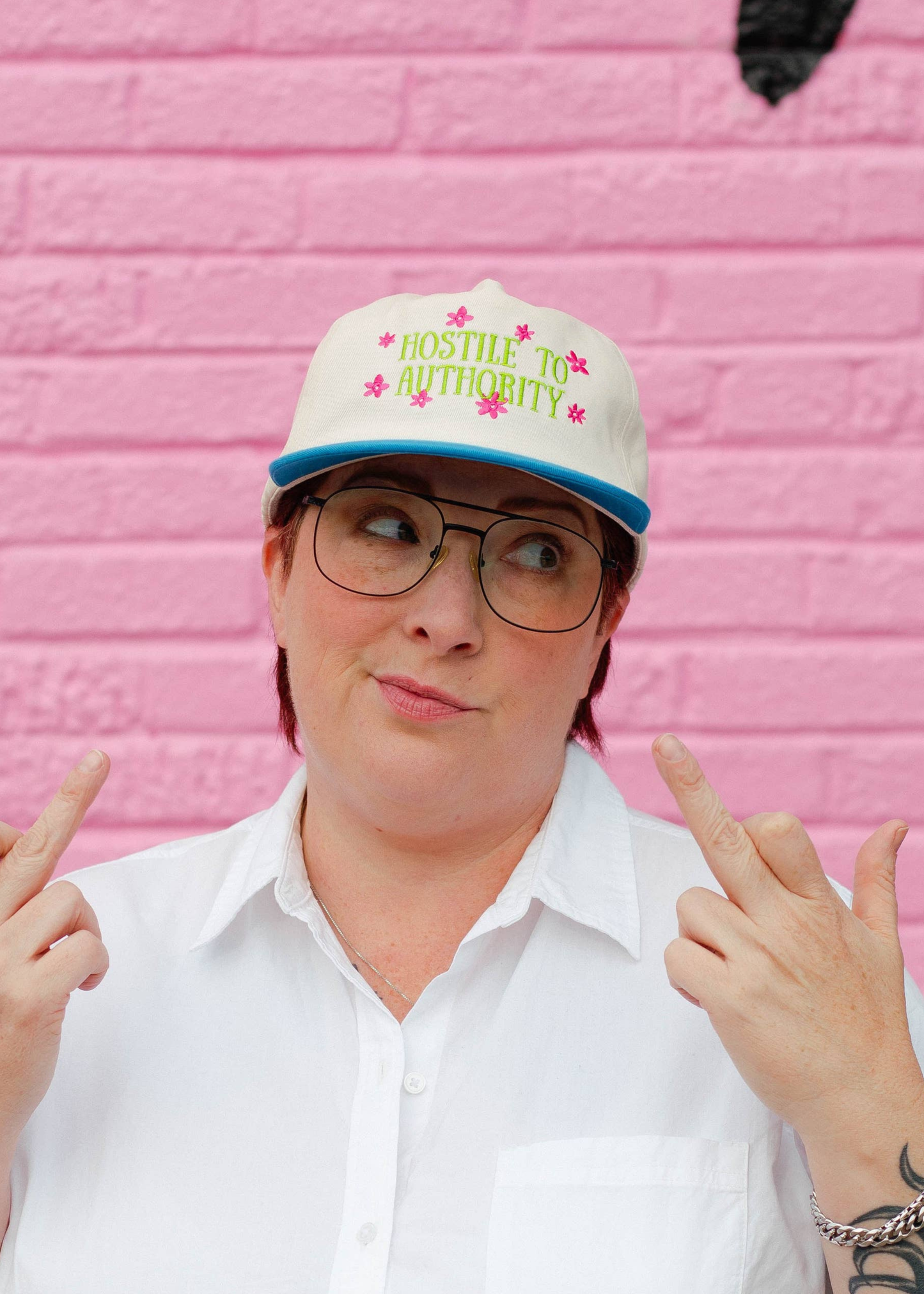 Hostile to authority hat