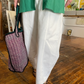 Janus pants II (with side pockets), white