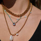 Mini evil eye necklace
