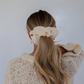 Grommet jumbo scrunchie