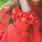 Azalea jumbo scrunchie