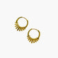 Nova huggie earrings